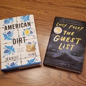 Two Hardcover Book Club books